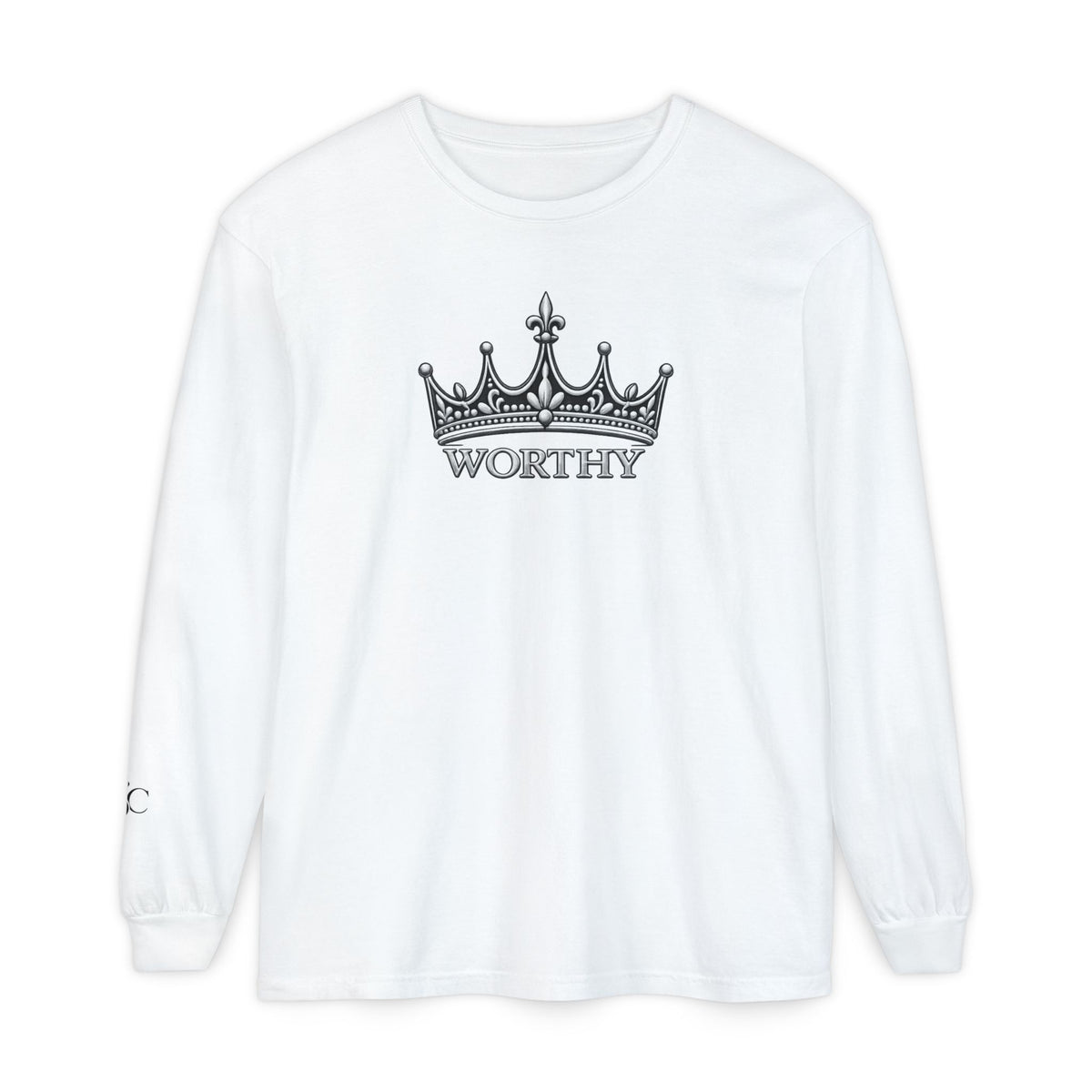 Worthy Crown Long Sleeve T-Shirt