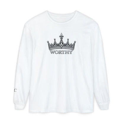 Worthy Crown Long Sleeve T-Shirt