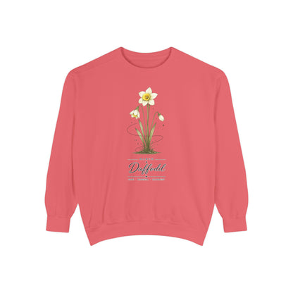 March Birth Flower Sweatshirt
