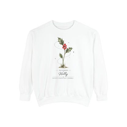 December Birth Flower Sweatshirt