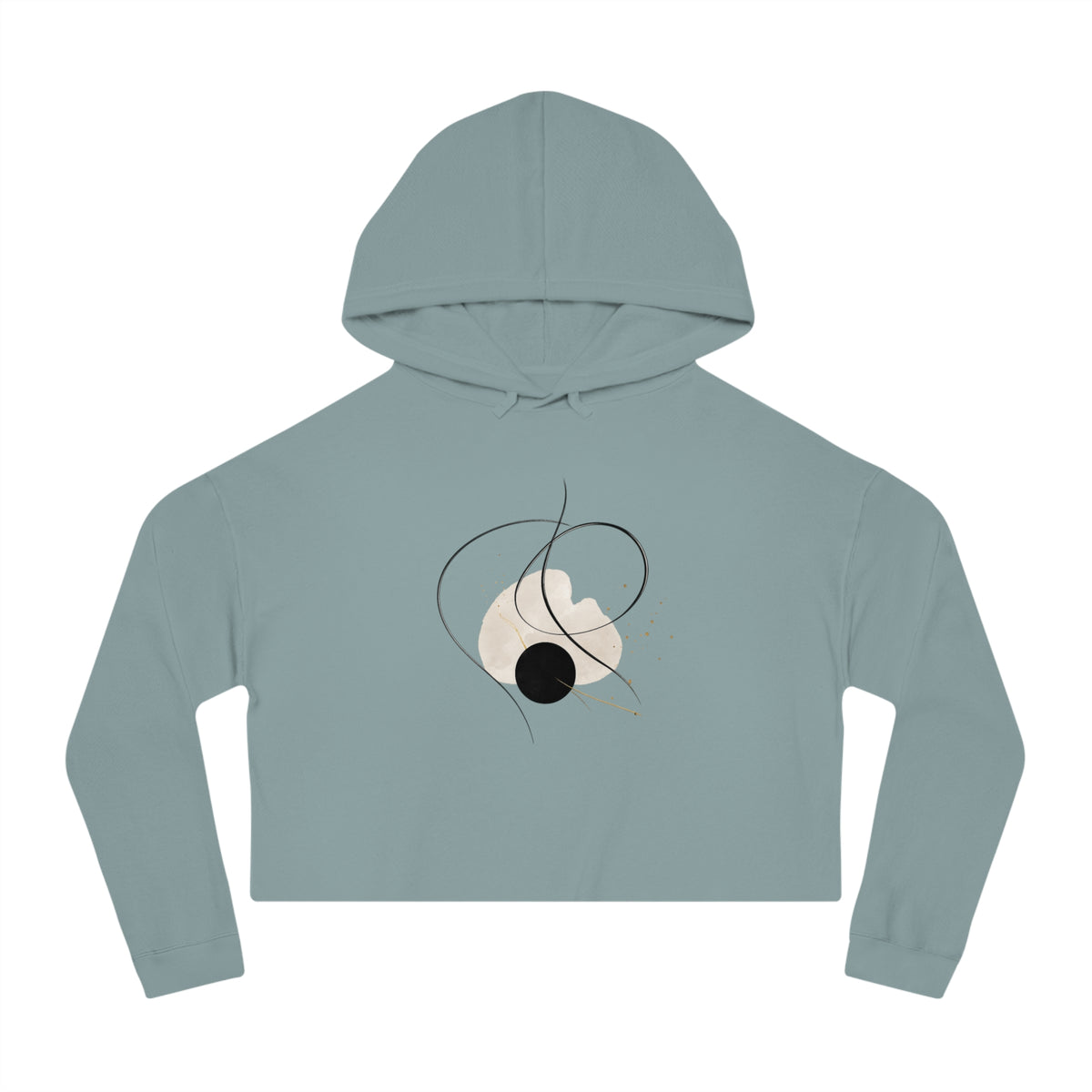 Elevate Cropped Hooded Sweatshirt