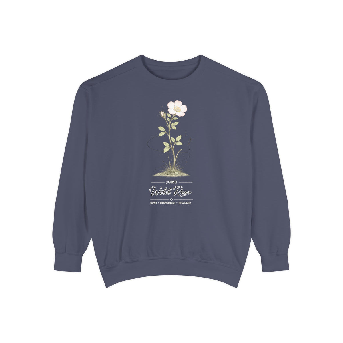June Birth Flower Sweatshirt