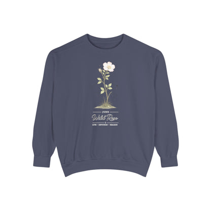 June Birth Flower Sweatshirt