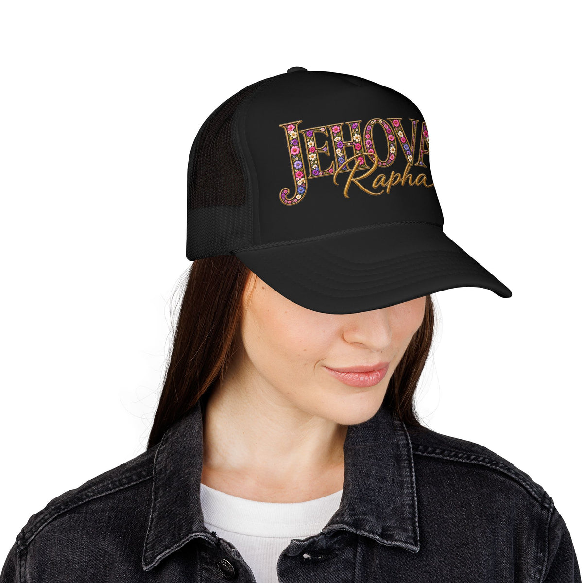 Jehovah Rapha Foam Trucker Hat
