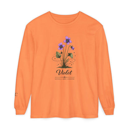 Violet Long Sleeve T-Shirt
