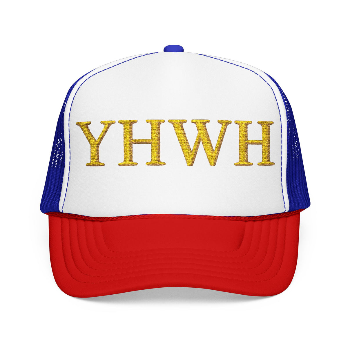 YHWH Embroidered Foam Trucker Hat