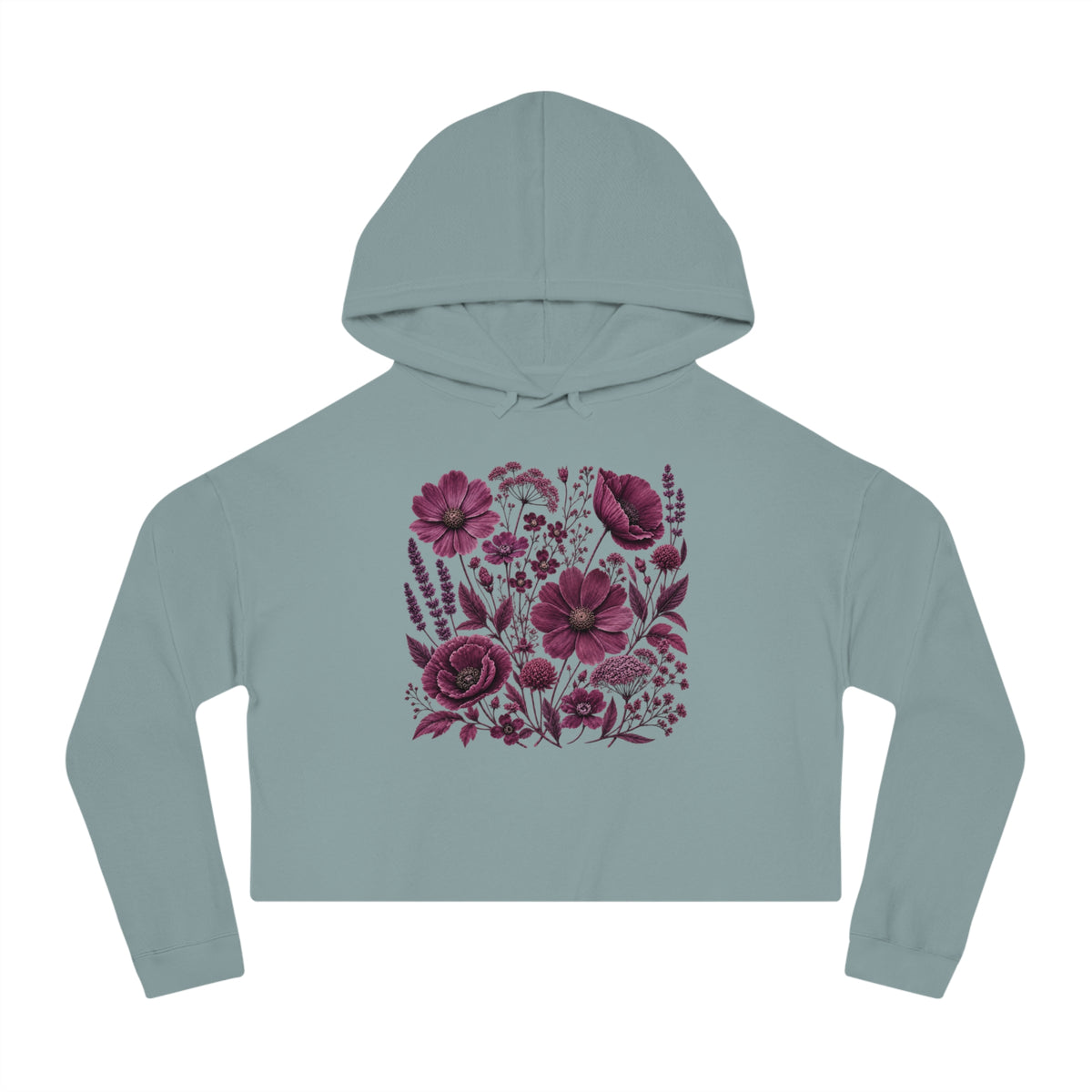 Wild at Heart Cropped Hooded Sweatshirt