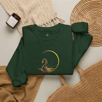 Moonlit Embroidered Sweatshirt