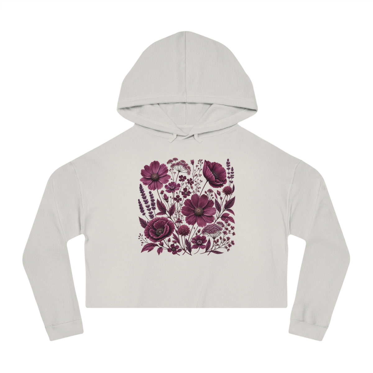 Wild at Heart Cropped Hooded Sweatshirt