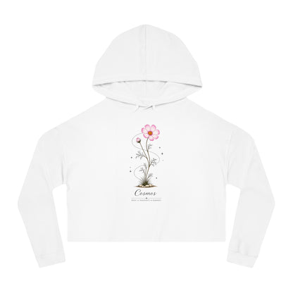 Cosmos Cropped Hooded Sweatshirt