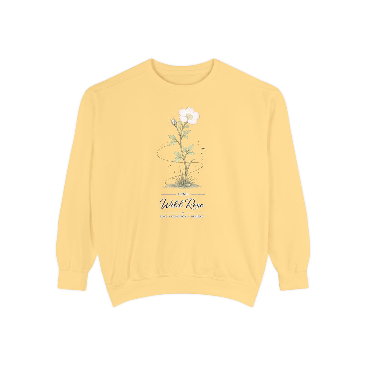 June Birth Flower Sweatshirt