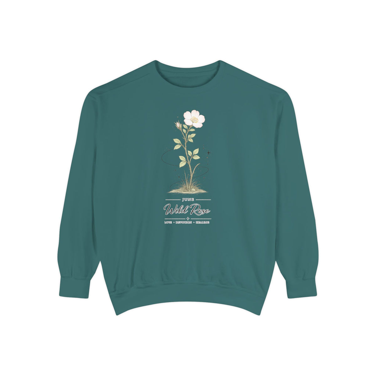 June Birth Flower Sweatshirt