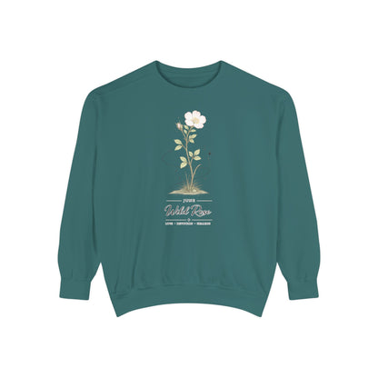 June Birth Flower Sweatshirt