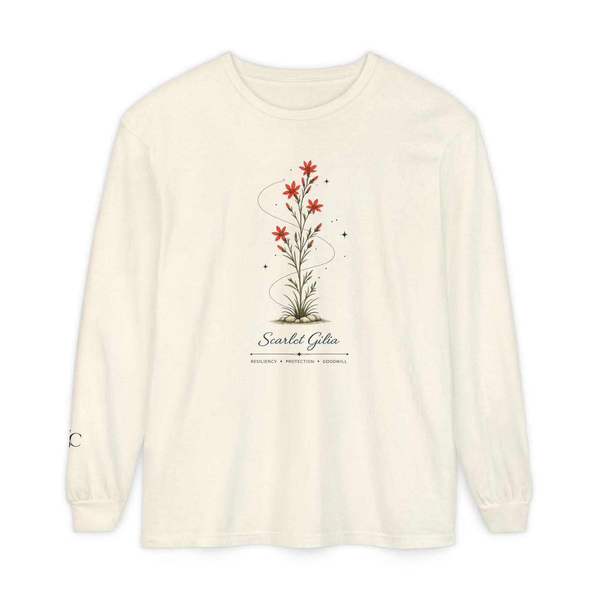 Scarlet Gilia Long Sleeve T-Shirt