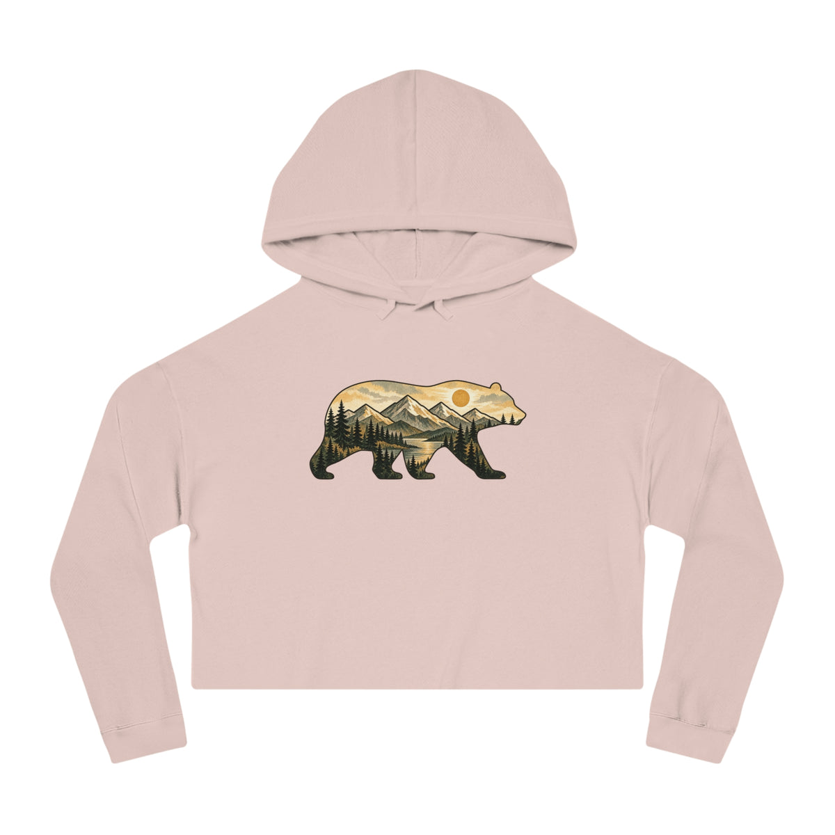 Wild Soul Cropped Hooded Sweatshirt