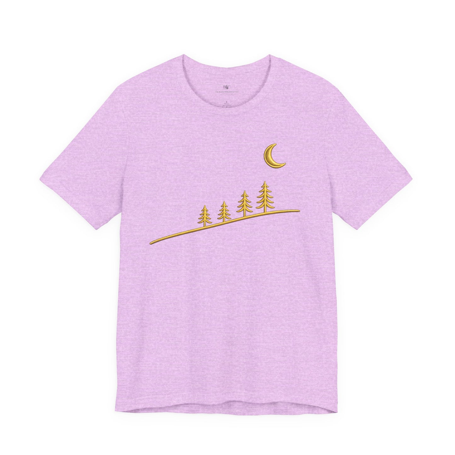 Moonlit Slope Embroidered