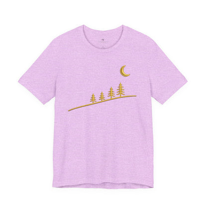 Moonlit Slope Embroidered