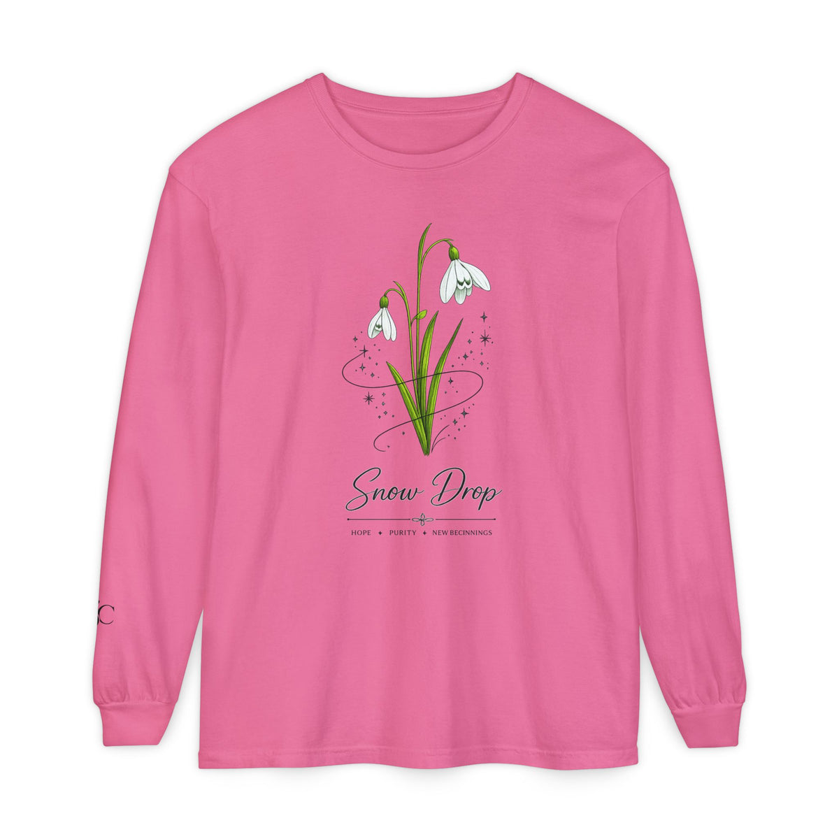 Snow Drop Long Sleeve T-Shirt