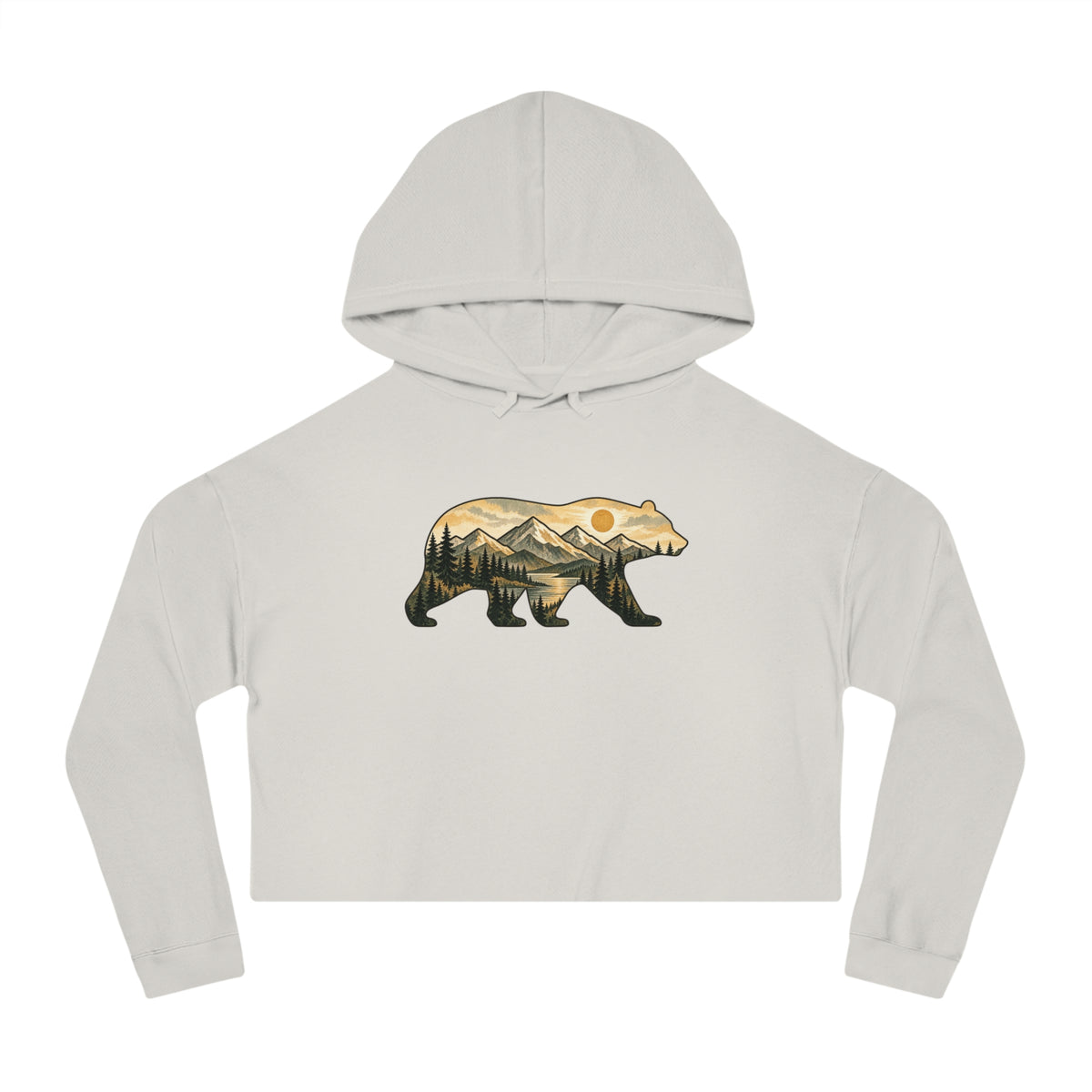 Wild Soul Cropped Hooded Sweatshirt