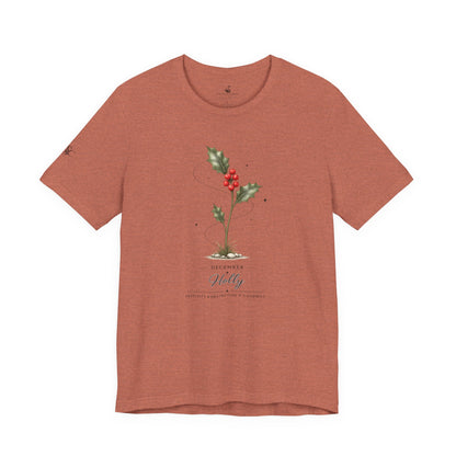 December Birth Flower T-Shirt