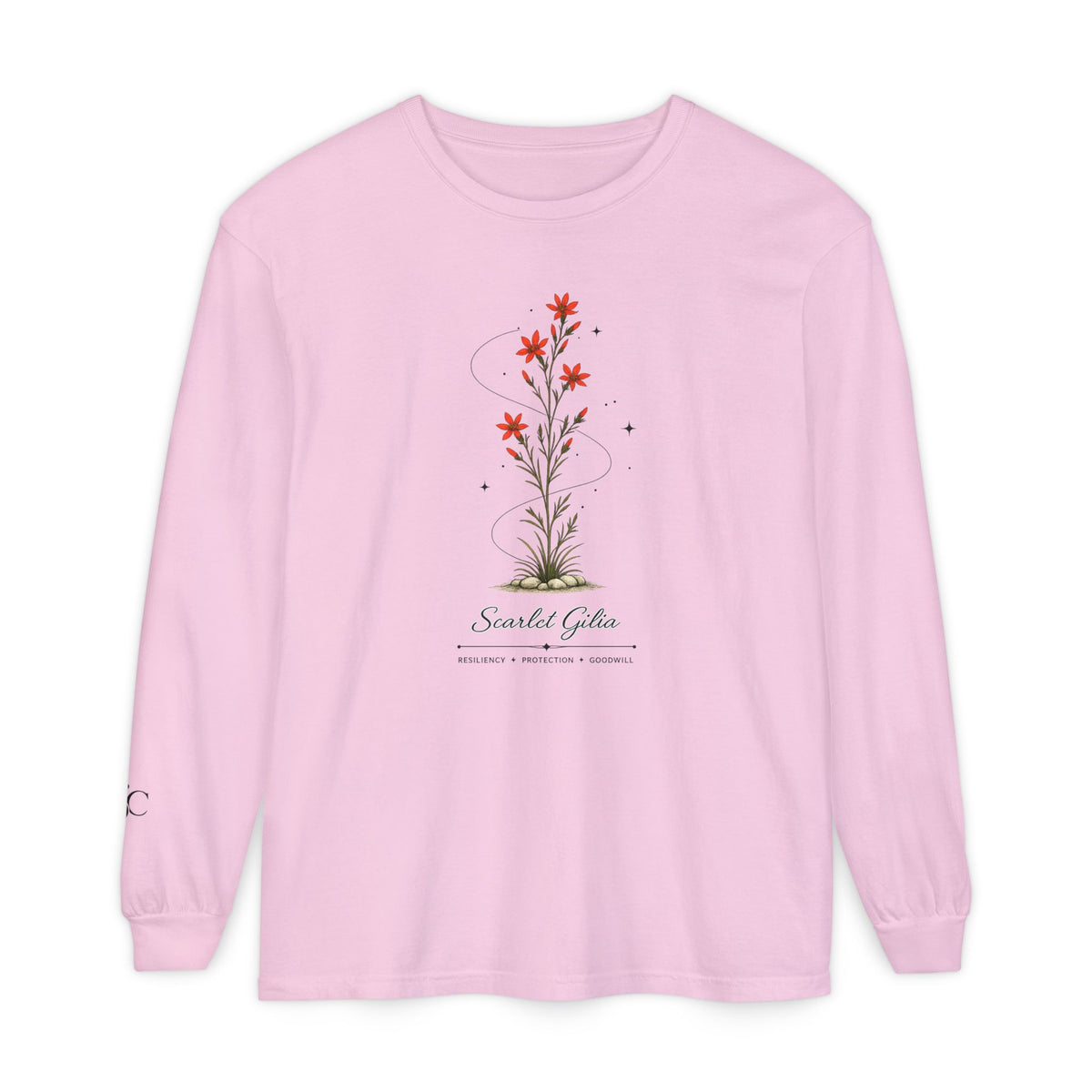 Scarlet Gilia Long Sleeve T-Shirt