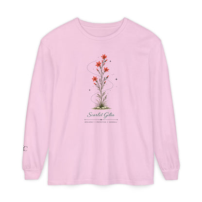 Scarlet Gilia Long Sleeve T-Shirt