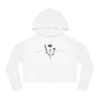 Wildflower Horizon Cropped Hooded Sweatshirt