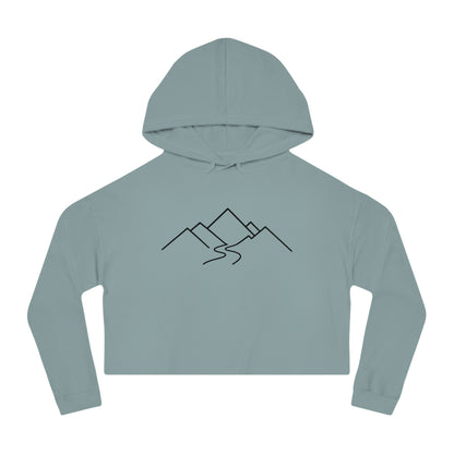 Valley Majesty Cropped Hooded Sweatshirt