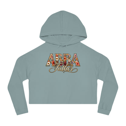 Abba Father Cropped Hooded Sweatshirt
