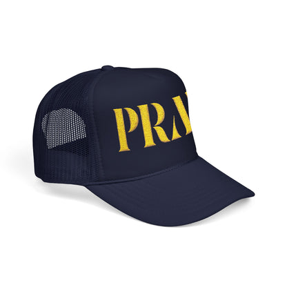 Pray Embroidered Foam Trucker Hat