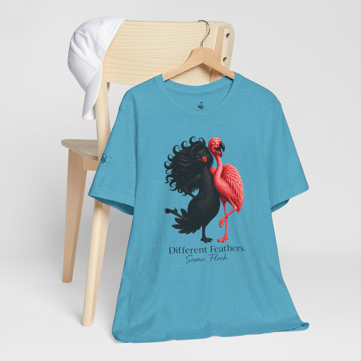 Different Feathers. Same Flock T-Shirt