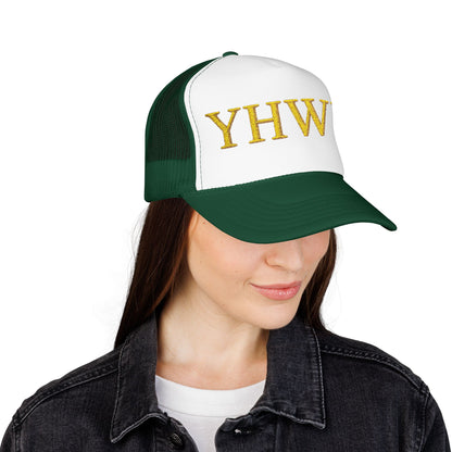 YHWH Embroidered Foam Trucker Hat