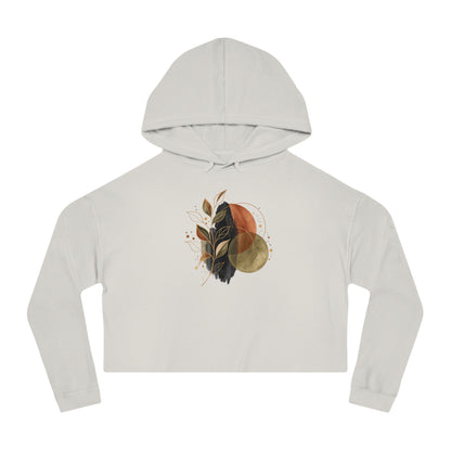 Wildly Grounded Cropped Hooded Sweatshirt