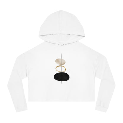 Balance Cropped Hooded Sweatshirt