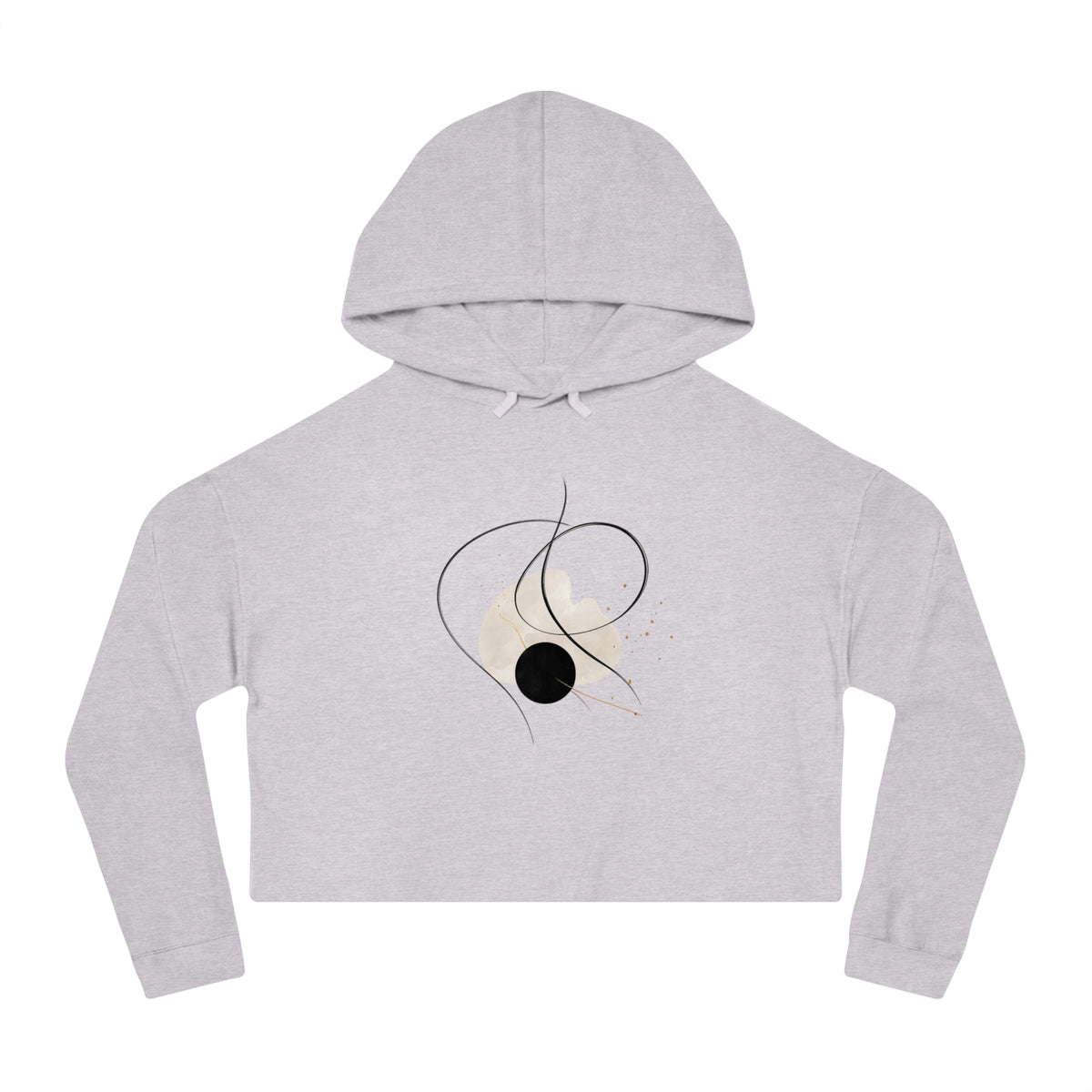 Elevate Cropped Hooded Sweatshirt