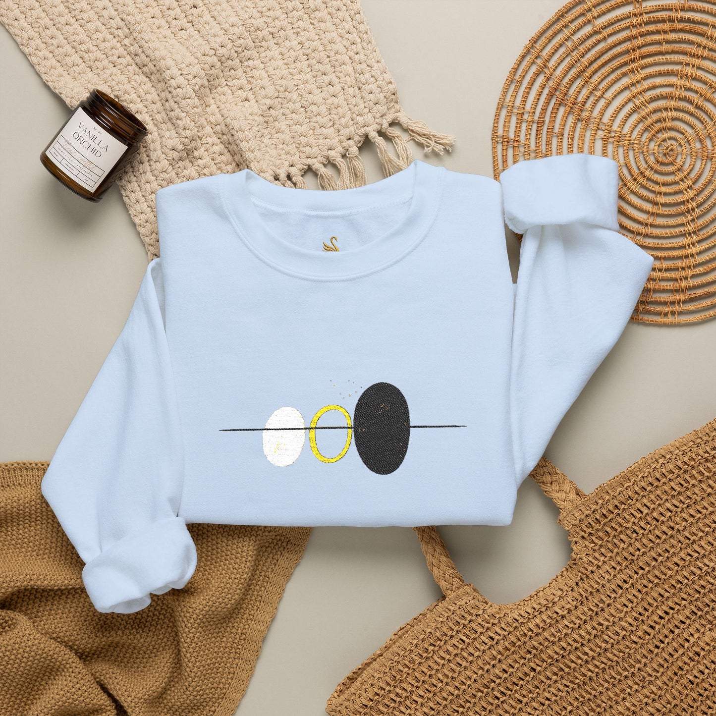 Balance Embroidered Sweatshirt