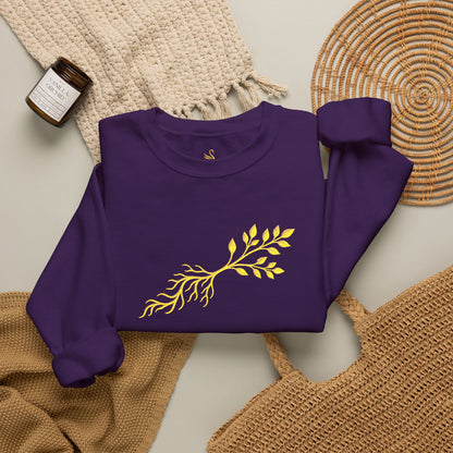 Rooted Grace Embroidered Sweatshirt