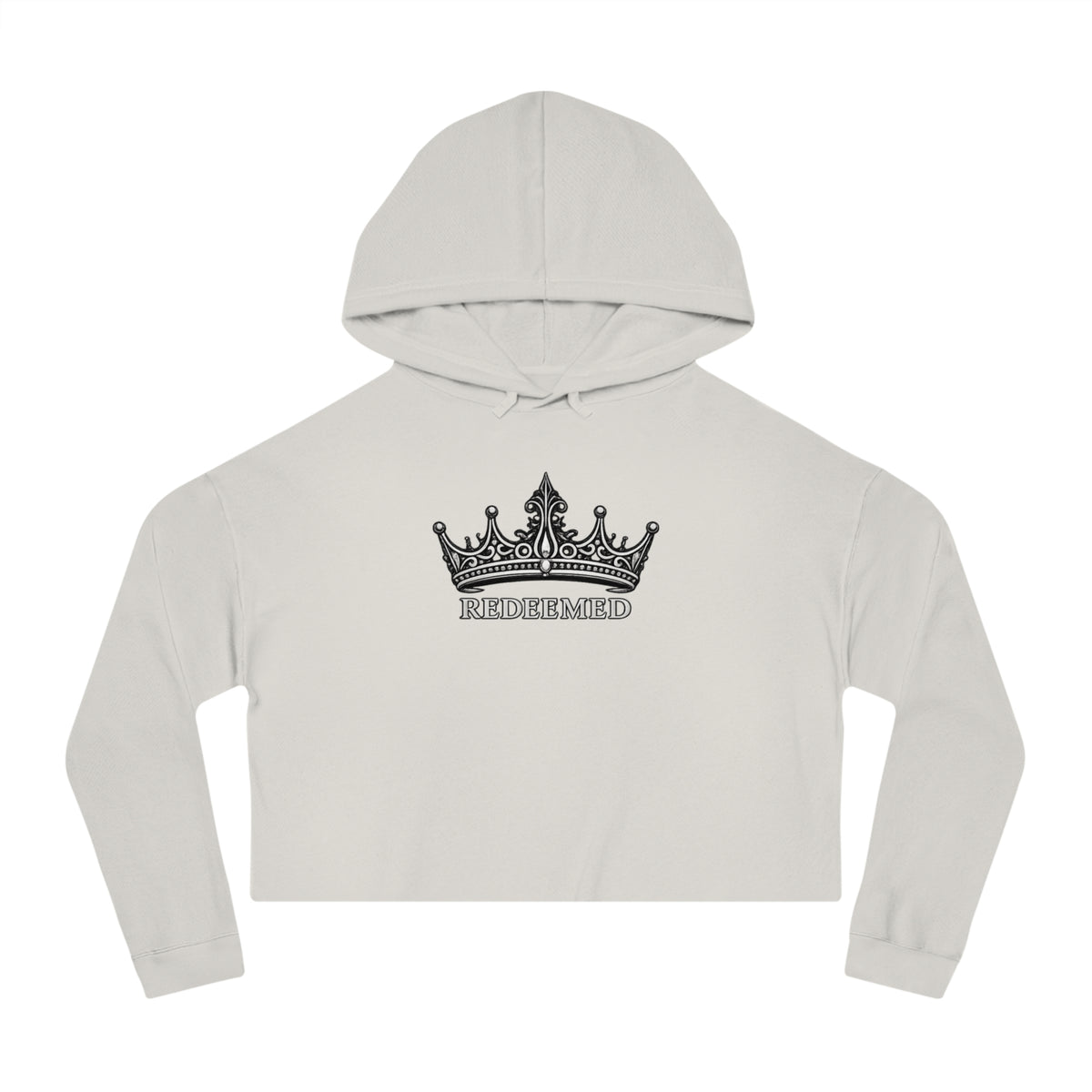 Redeemed Crown Cropped Hooded Sweatshirt