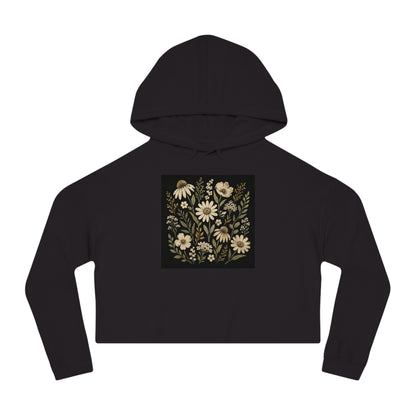 Grace After Dark Cropped Hooded Sweatshirt