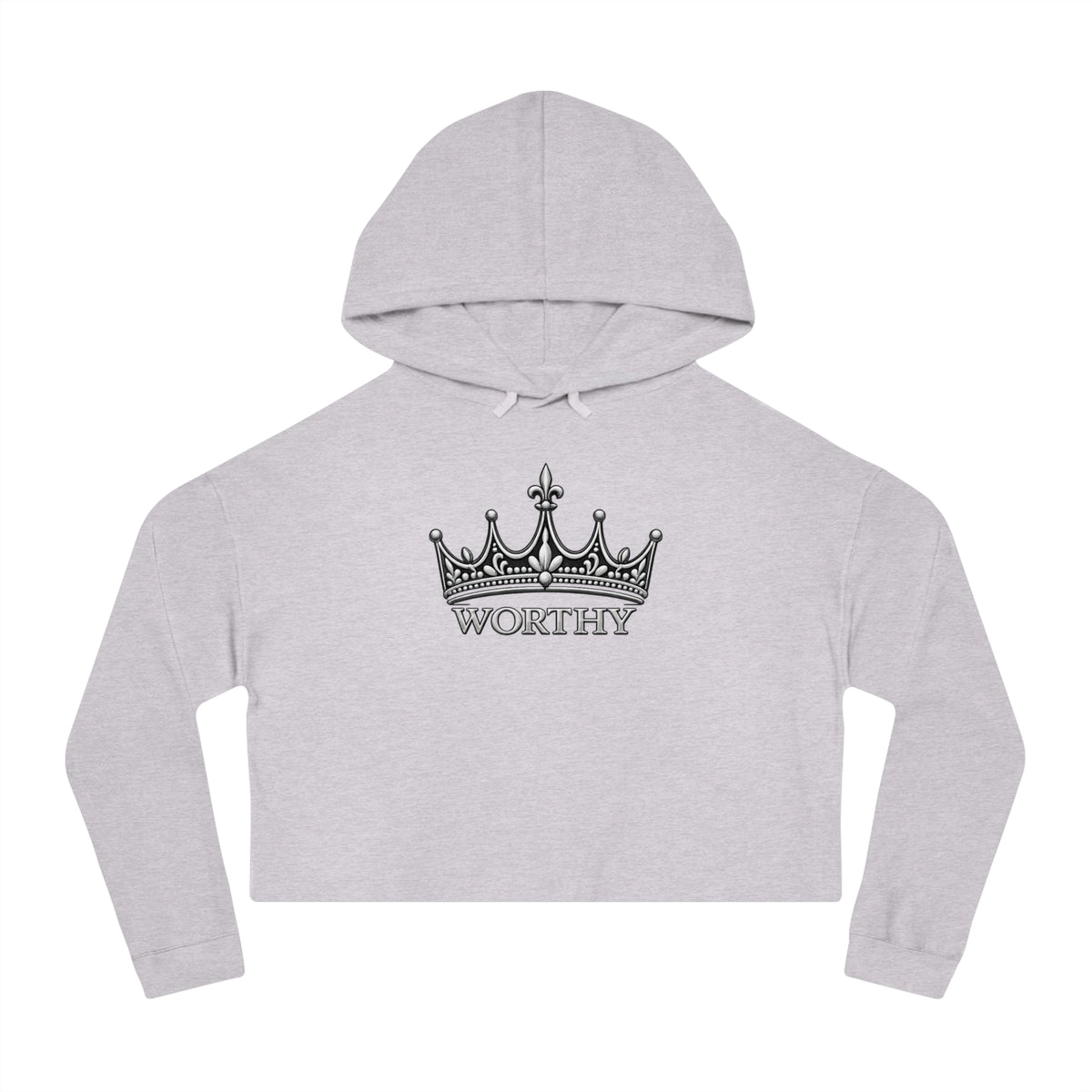 Worthy Cropped Hooded Sweatshirt