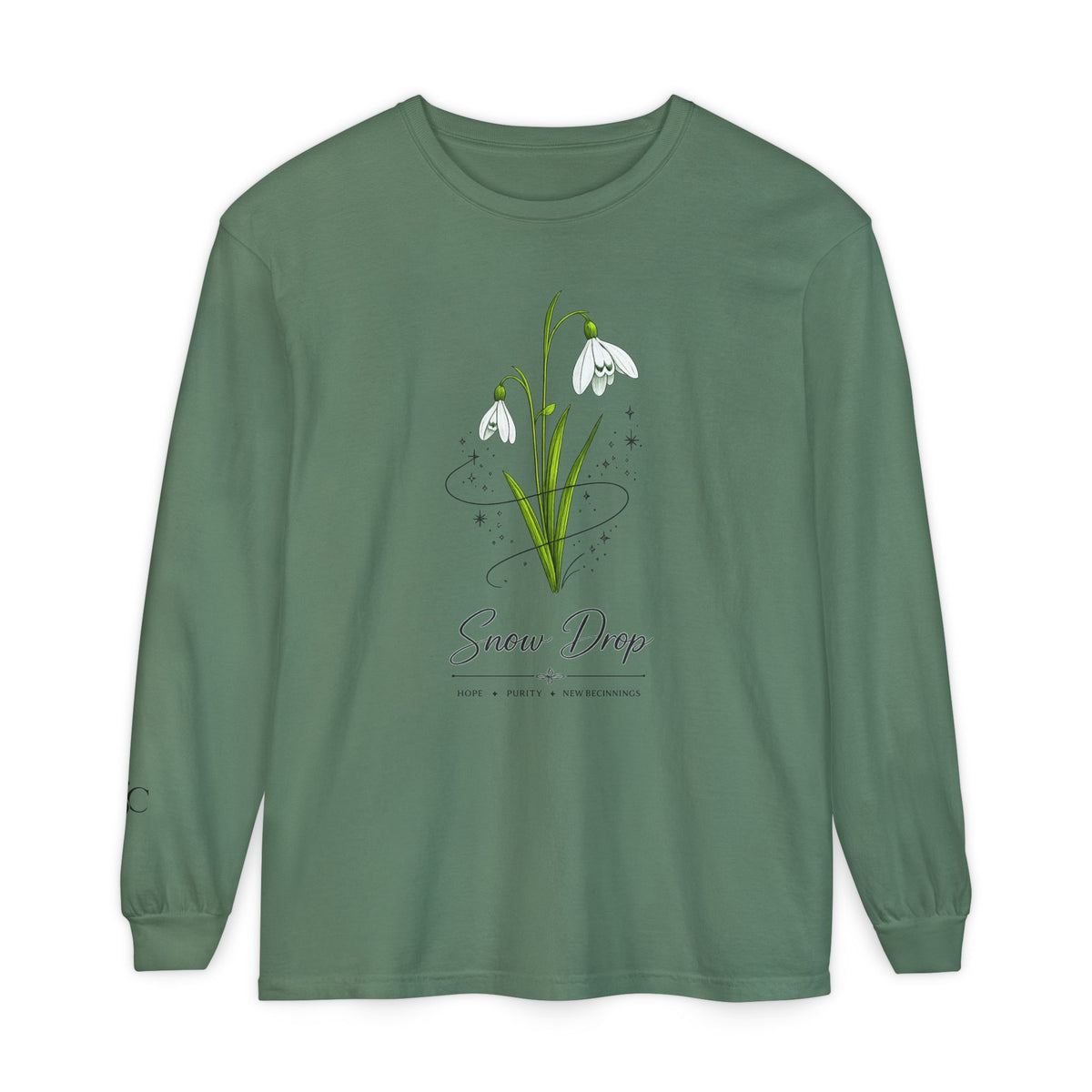 Snow Drop Long Sleeve T-Shirt