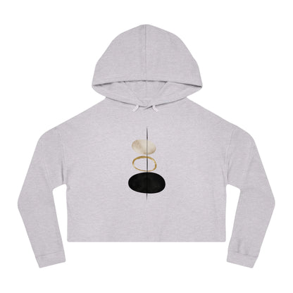 Balance Cropped Hooded Sweatshirt