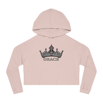 Grace Crown Cropped Hooded Sweatshirt