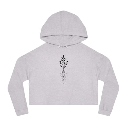 Rooted Grace Cropped Hooded Sweatshirt