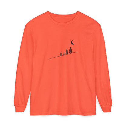 Moonlit Slope Long Sleeve T-Shirt