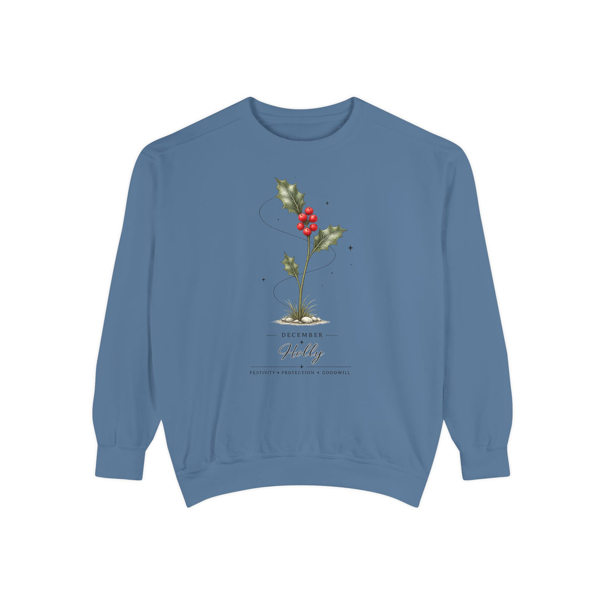 December Birth Flower Sweatshirt
