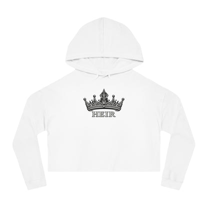 Heir Crown Cropped Hooded Sweatshirt