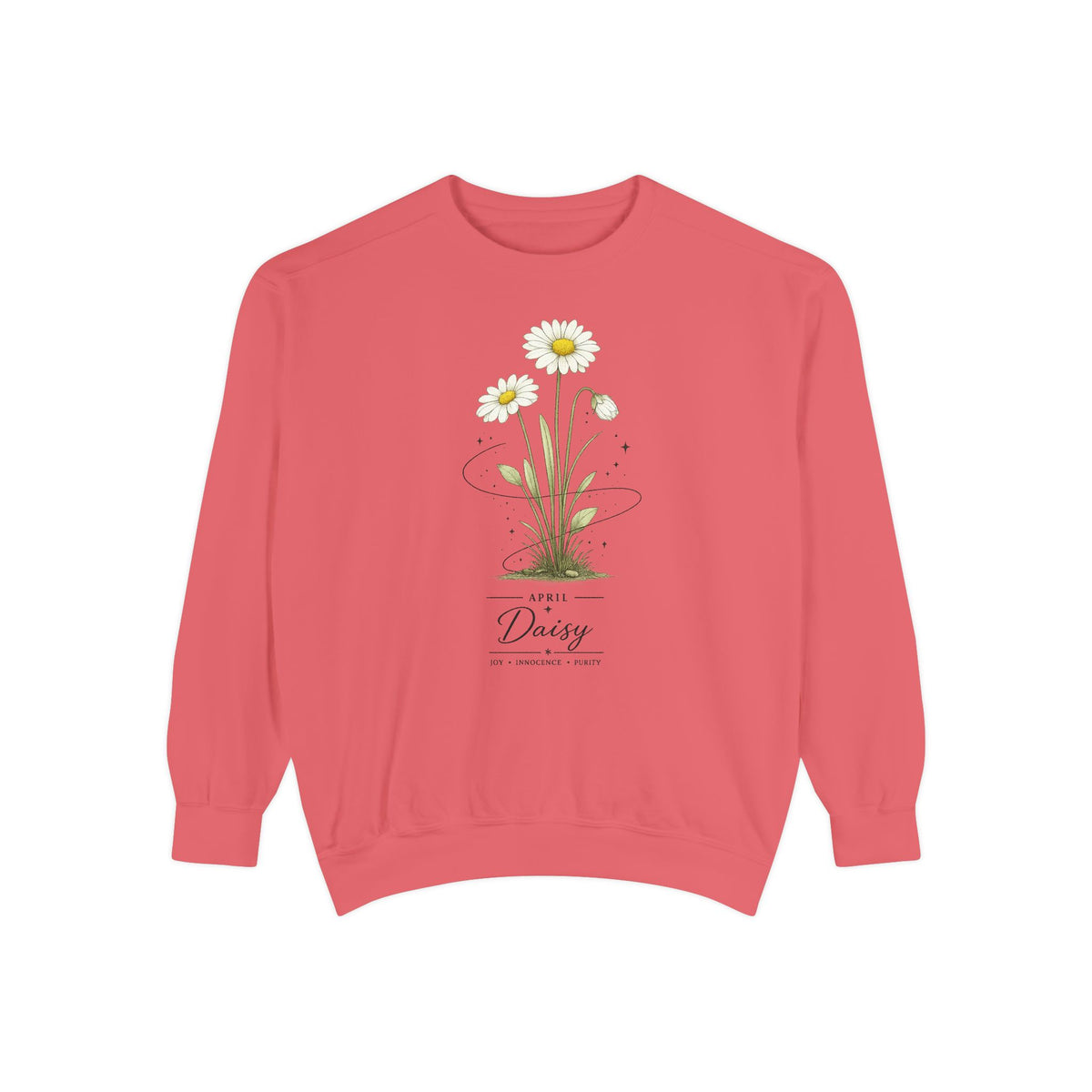 April Birth Flower Sweatshirt