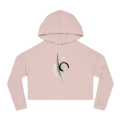 Aligned Cropped Hooded Sweatshirt