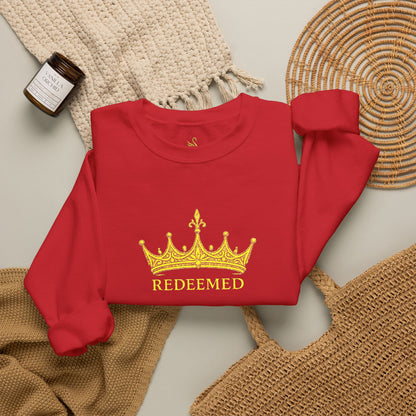 Redeemed Crown Embroidered Sweatshirt